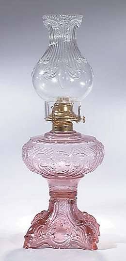 Kerosene Lamp with Crystal Clear Glass Font N640