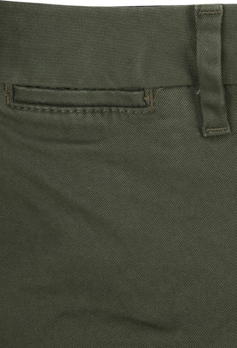 Green Stretch Cotton Chinos G322
