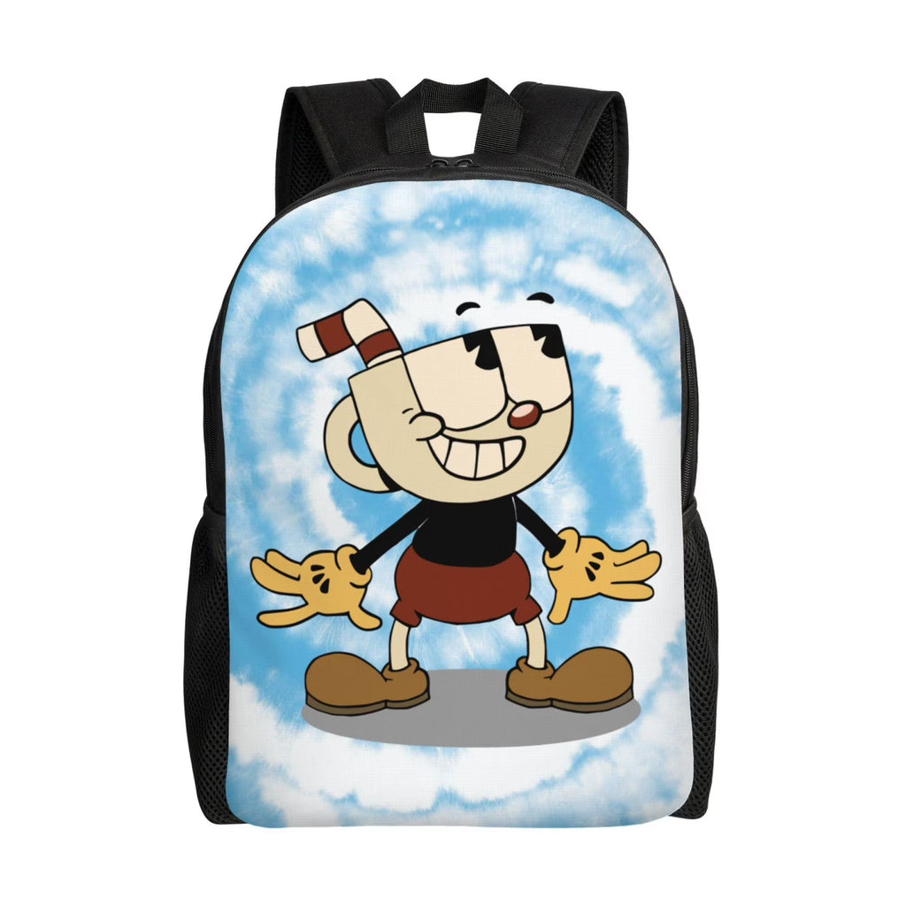 Cuphead Backpack Lightweight Unisex Daypack Bookbag Laptop Rucksack X28929