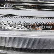 Chrome Projector Headlights with LED DRL Strip K250