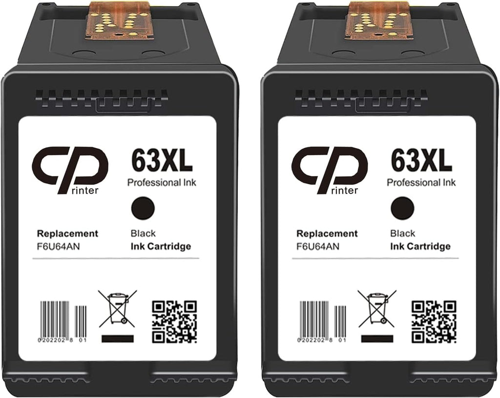 Remanufactured 63XL Ink Cartridge Pack of 2 Z2247
