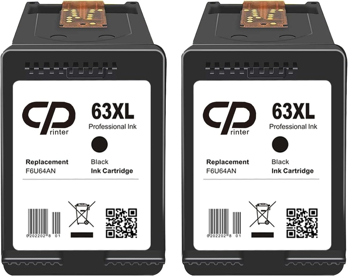 Remanufactured 63XL Ink Cartridge Pack of 2 Z2247