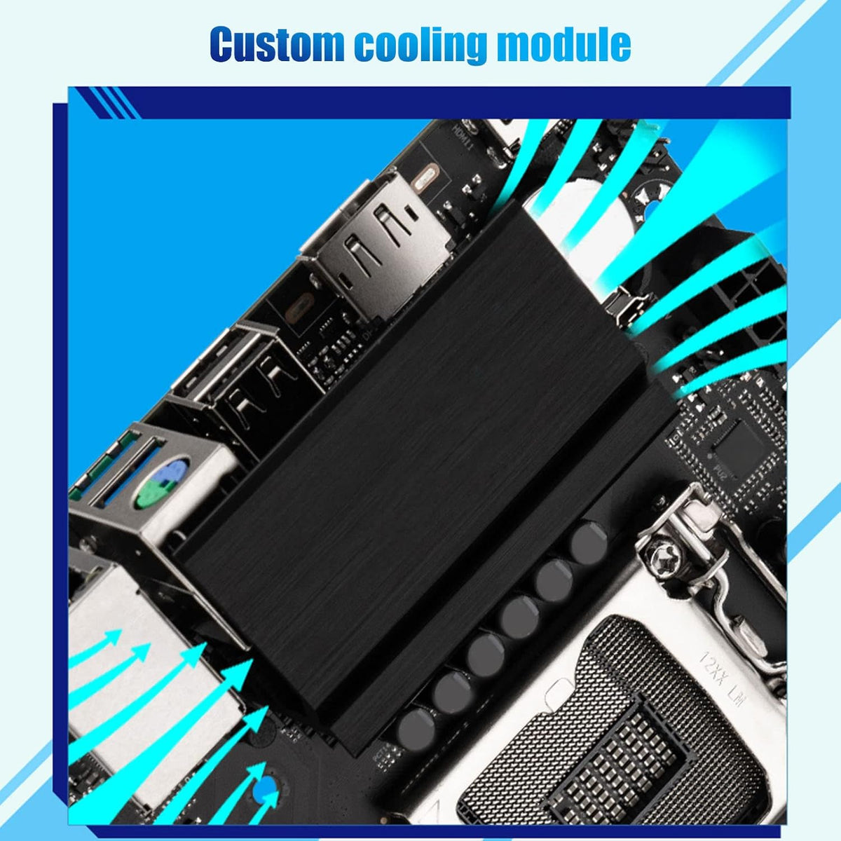 Fog Black Matte PCB Motherboard H317314