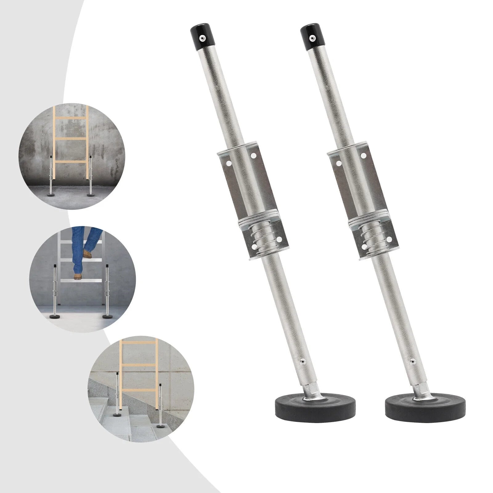 Adjustable Ladder Leveler Stabilizer Leg Tool 330 lbs V173683