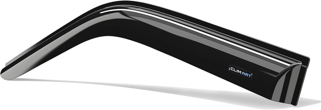 4 pcs Dark Smoke Tape-on Window Deflectors E400028