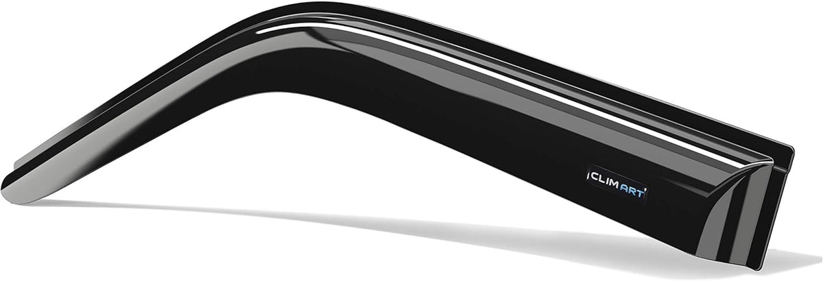 4 pcs Dark Smoke Tape-on Window Deflectors E400028