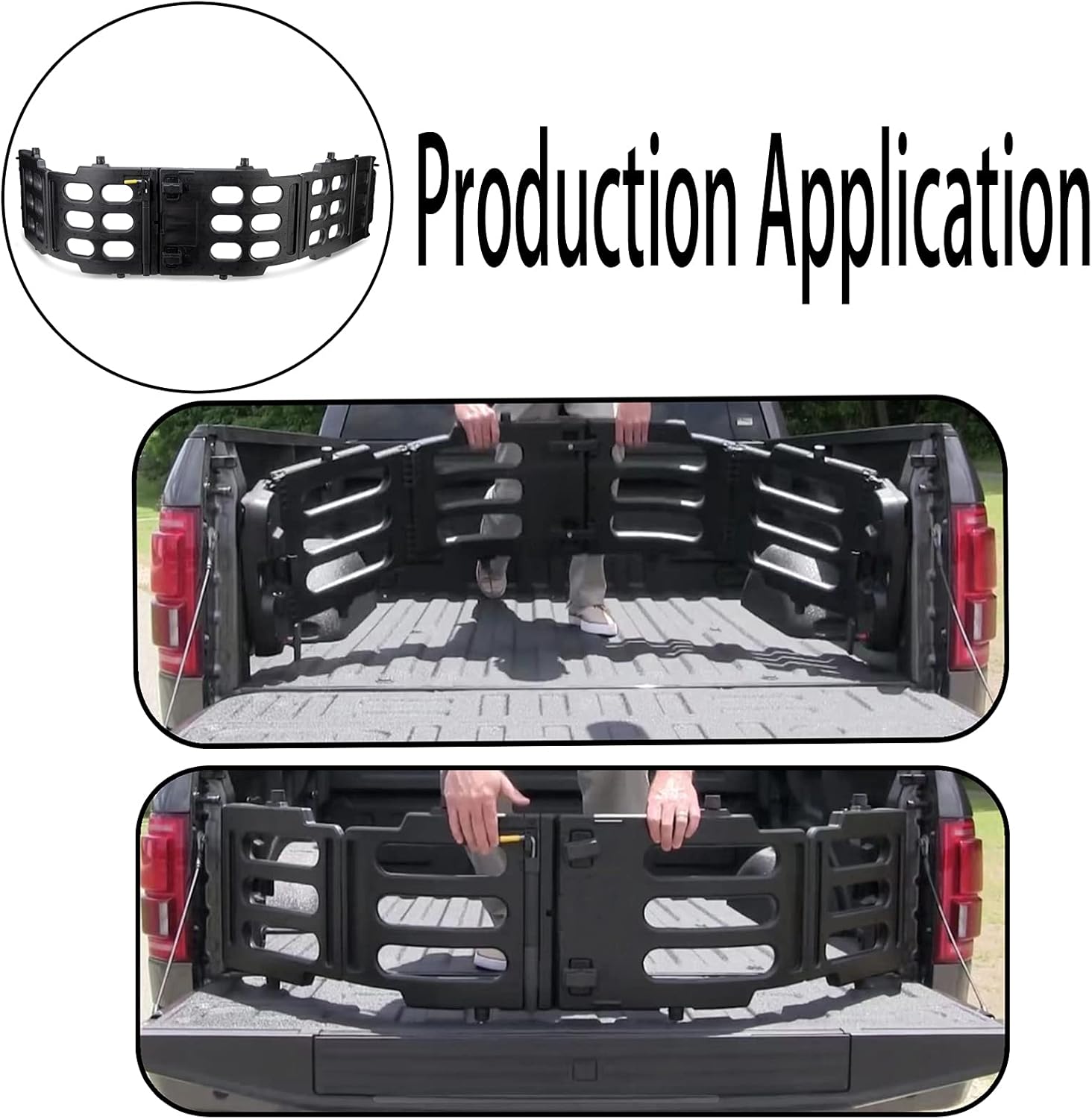 Stowable Tailgate Bed Extender Brackets Kit for Trucks Y877746