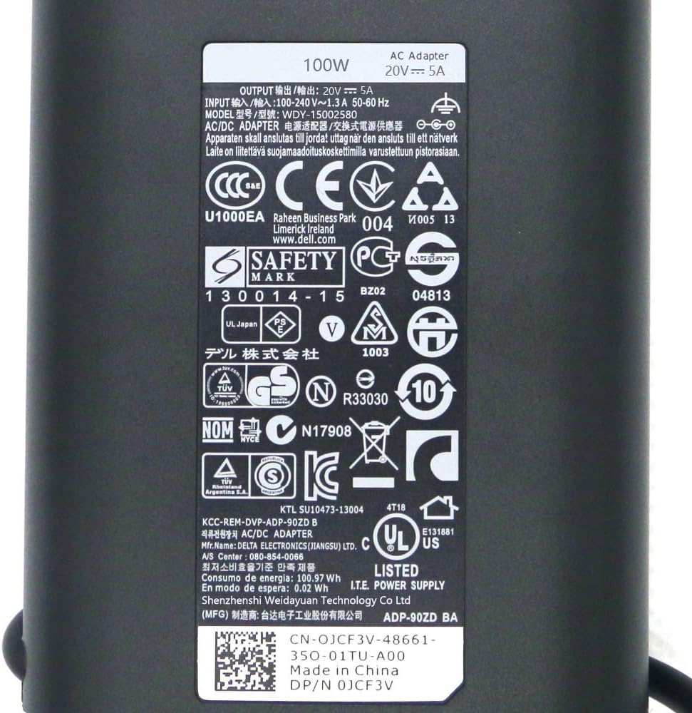 135W 19.5V 6.9A Charger Power Supply B35956