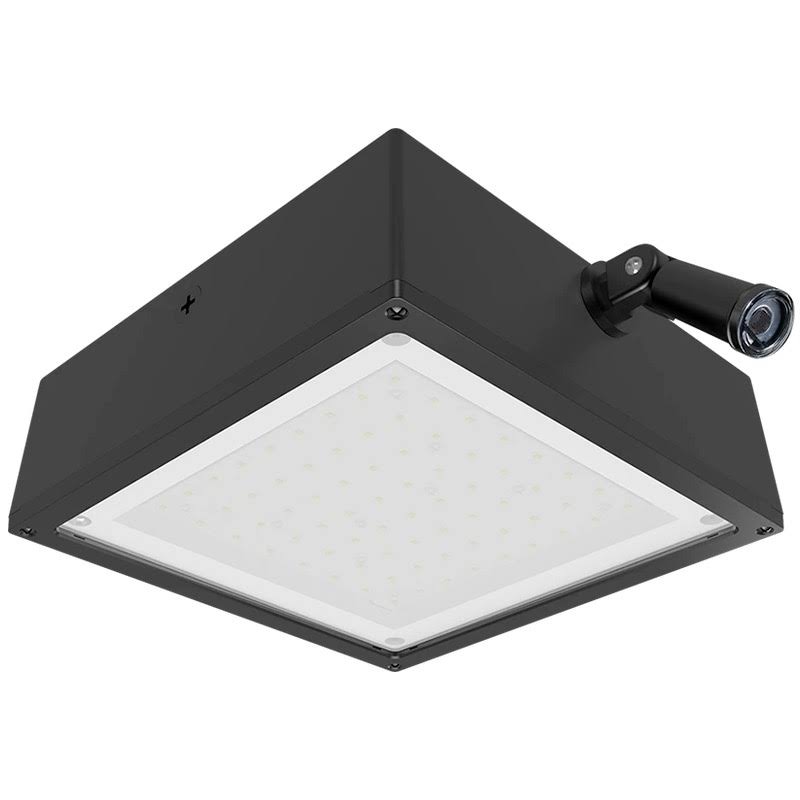 Bronze Swivel Photocell Flat Lens Light M3597