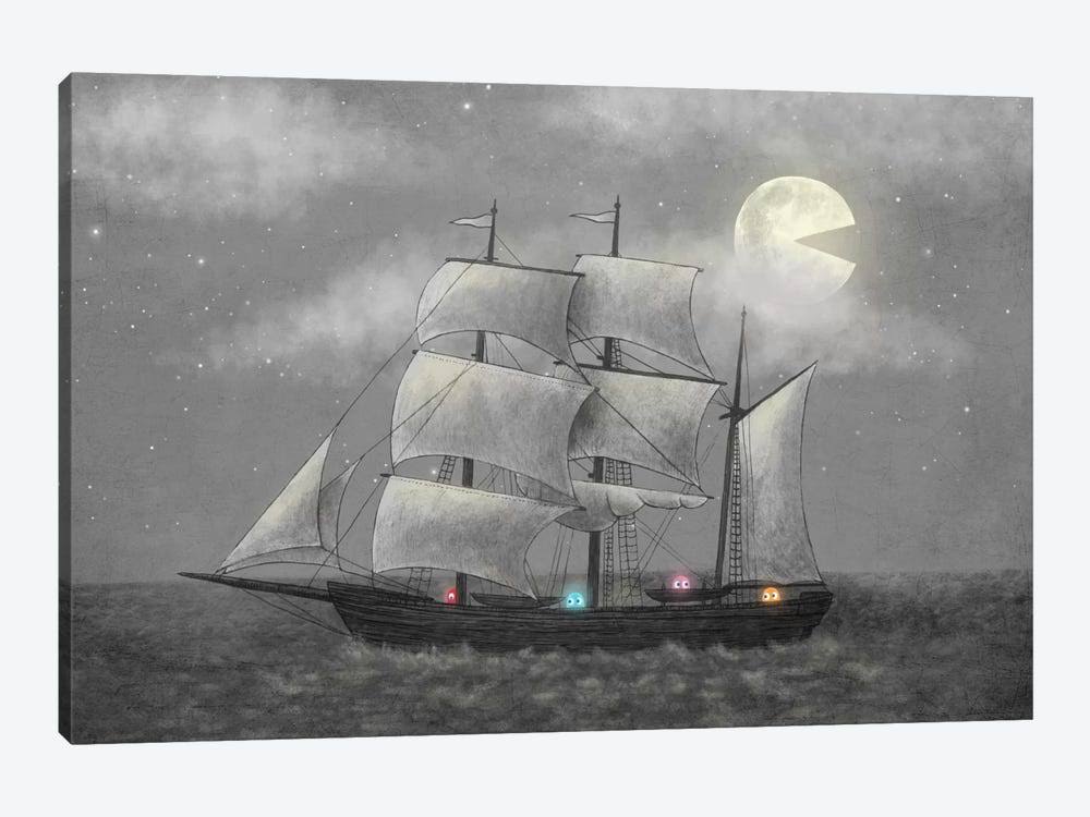 Ghost Ship Print on Canvas Art W824549