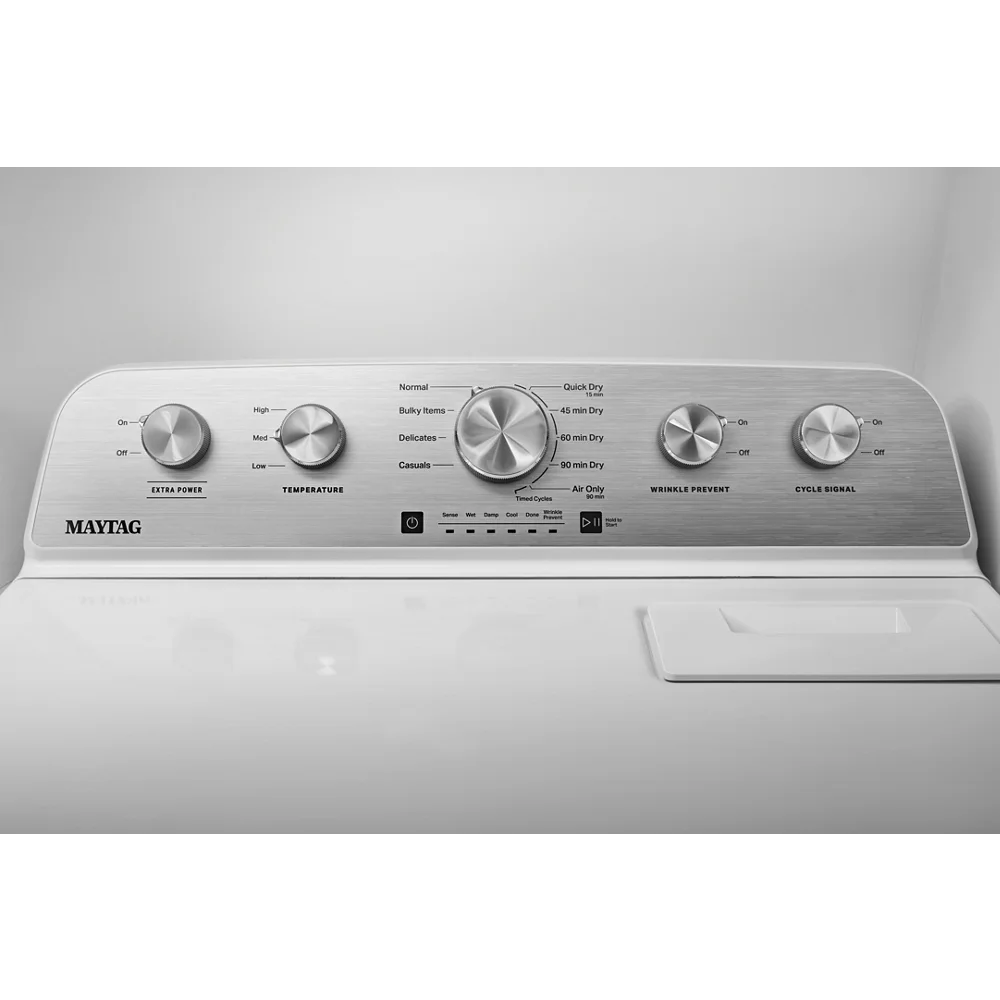 White Top Load Gas Dryer K5056