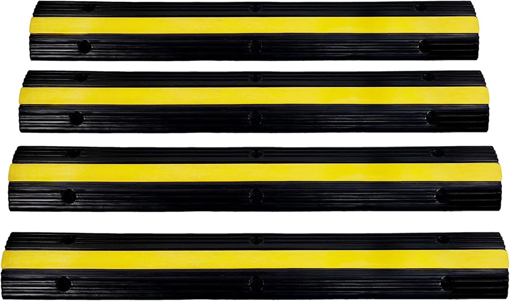 Pack of 2 Rubber Cable Protector Ramps R1592