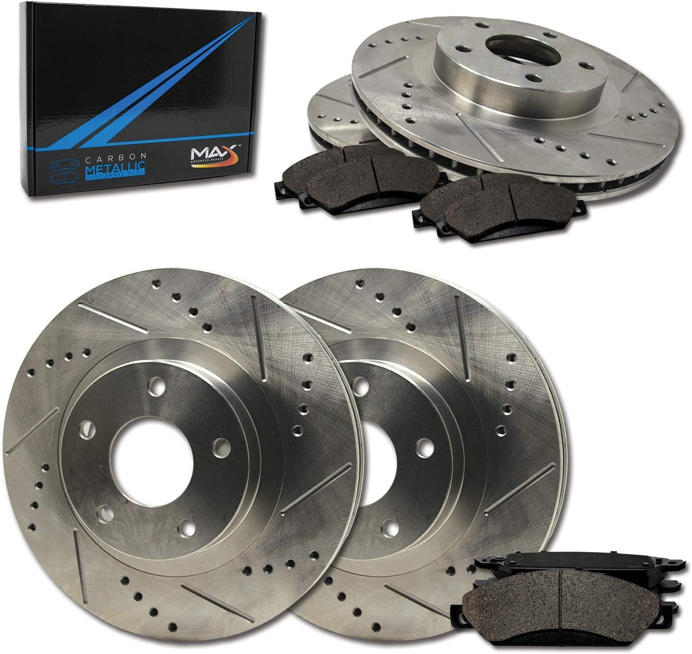 XDS Rotors with Carbon Metallic Pads L50668