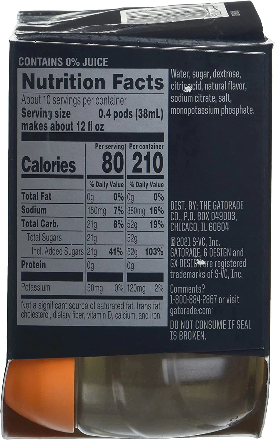 Non-Slip Gx Squeeze Bottles Or Gx Sports Drink Concentrate Pods (Pack Of 24) E192