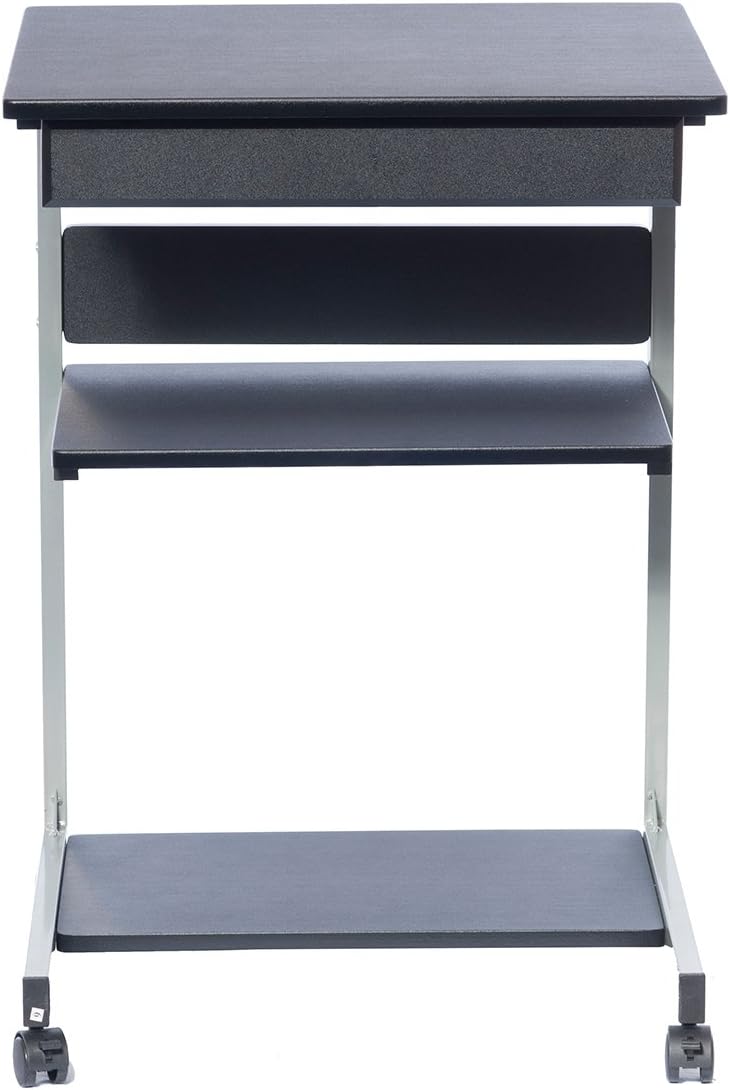 Graphite Metal Laptop Desk G6735