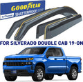 4pcs Shatterproof in-Channel Window Deflectors for Trucks K502988