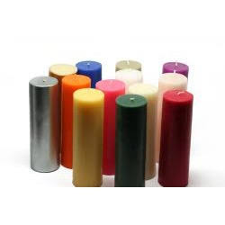 Orange Pillar Candle Bulk (24-Case) P739307