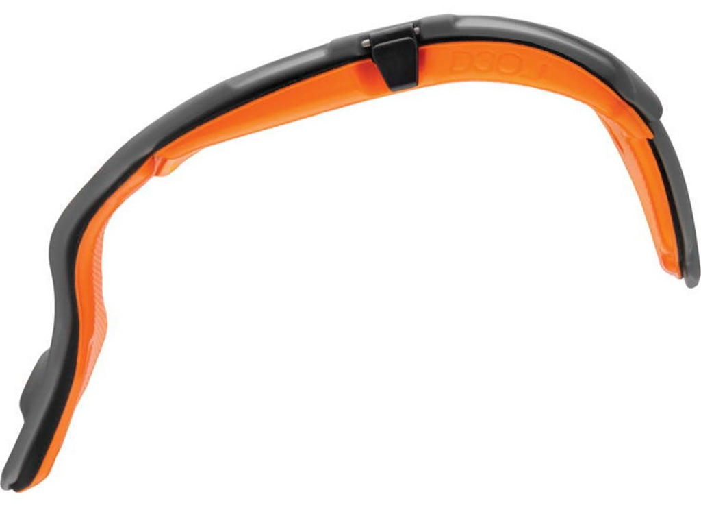 Offroad Neck Brace Gray/Orange LG/XL O410399