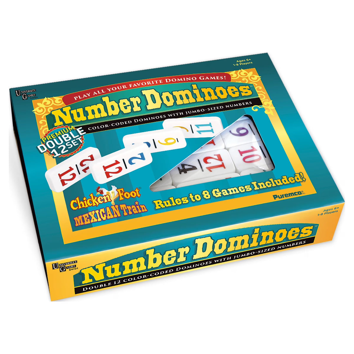 Double 12 Numbered Dominoes A601280