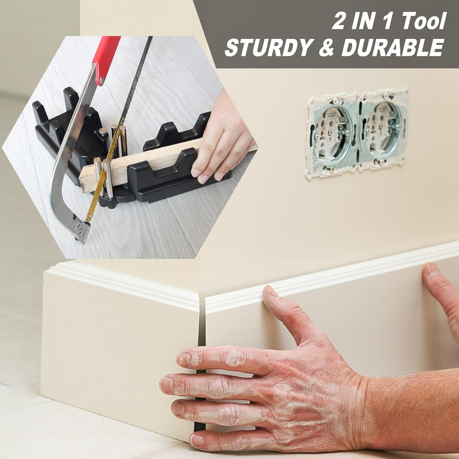 2-in-1 Mitre Measuring Cutting Tool T209301