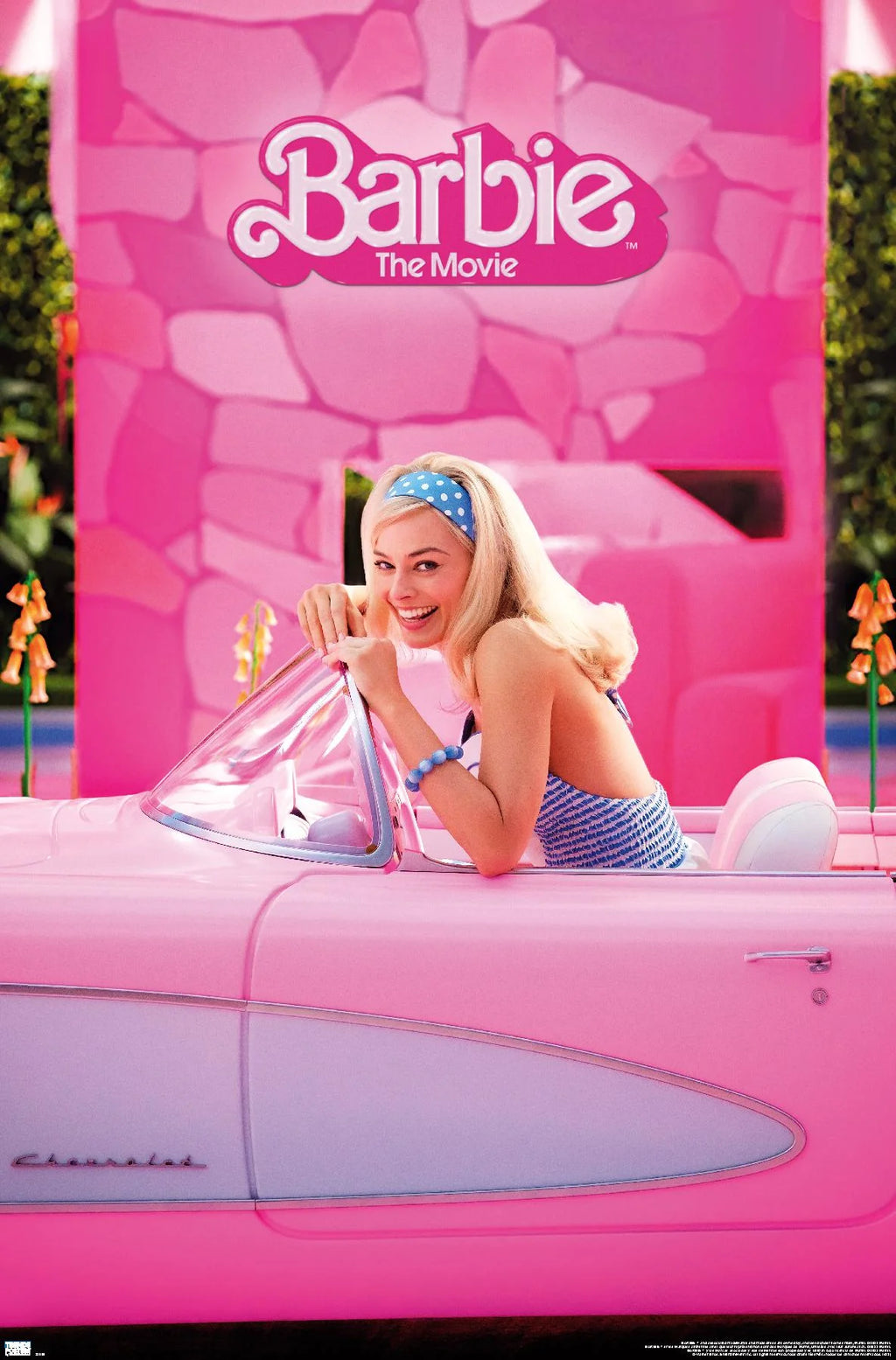 Barbie Car Wall Poster, 22.375" x 34" X471