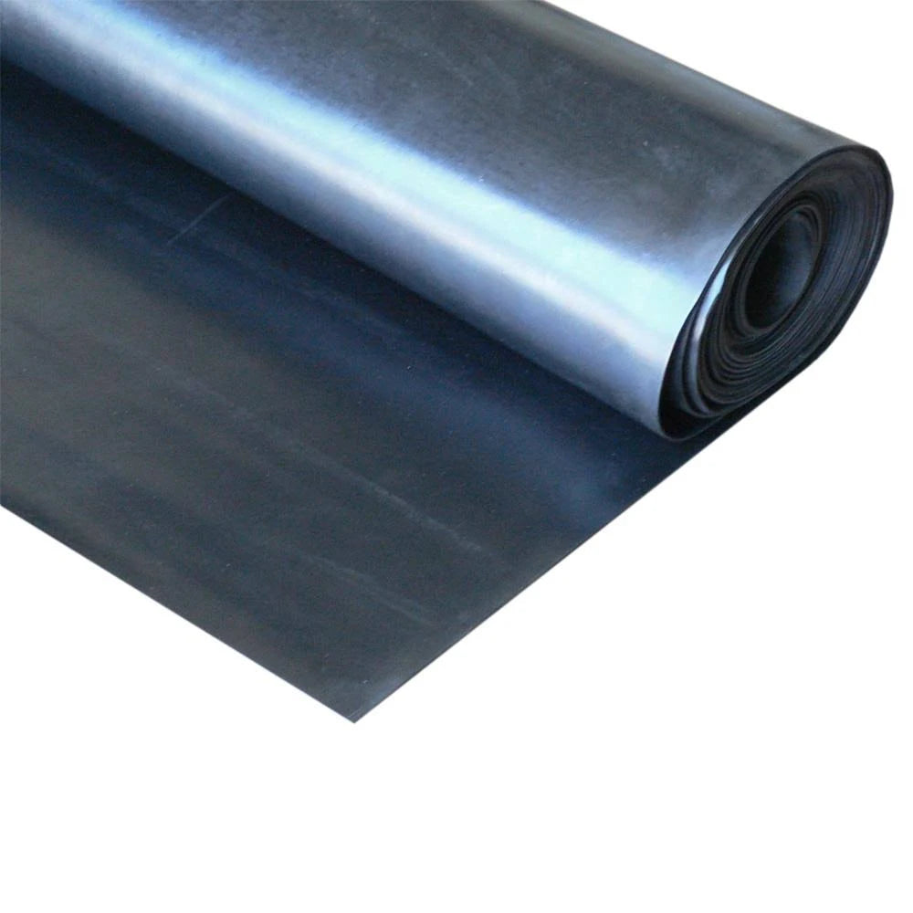 EPDM 1/16 in. x 36 in. x 264 in. 60A Rubber Sheet Black O169