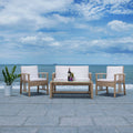 Grey / White 4 Piece Living Set K6046