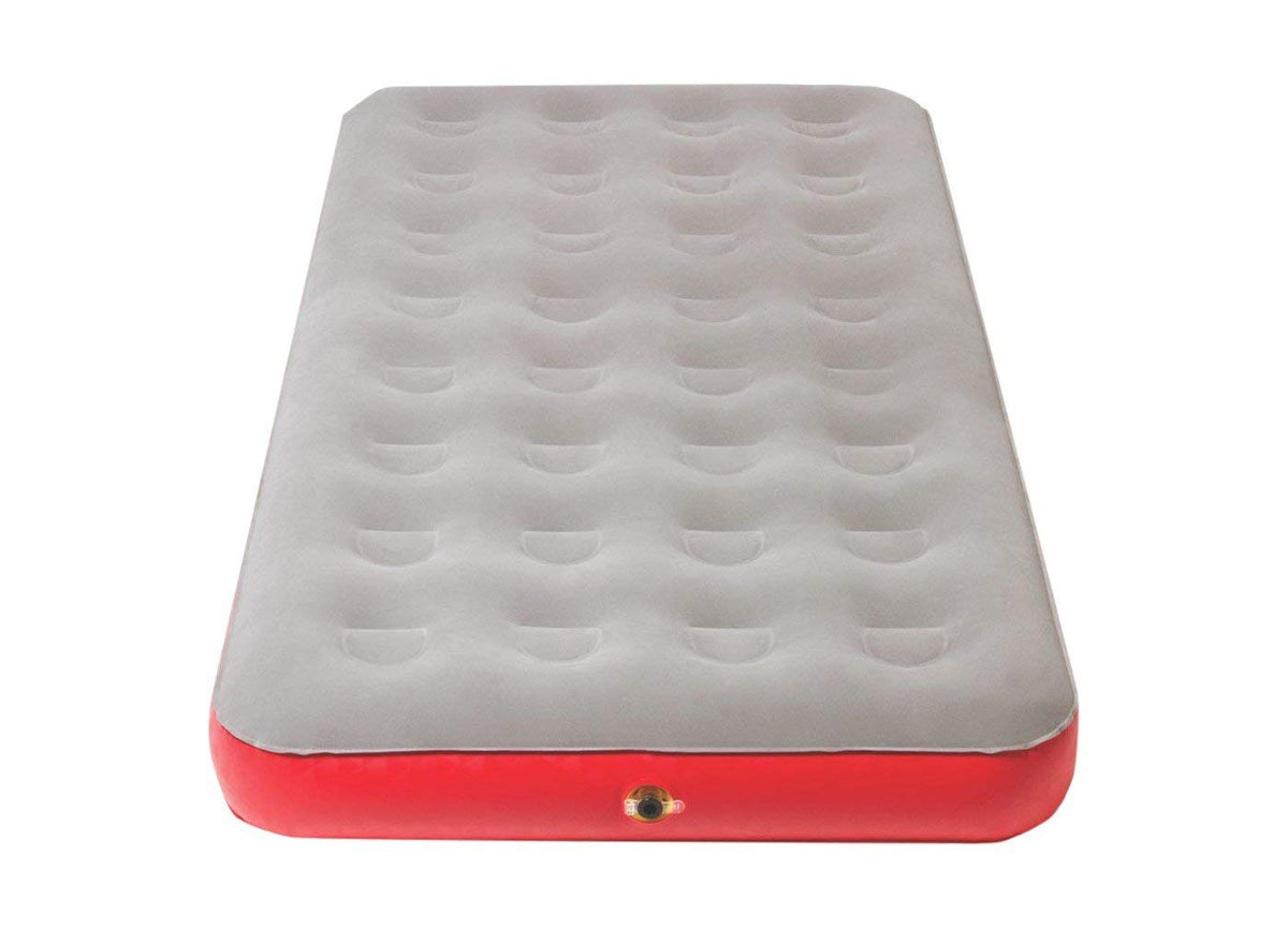 Twin High Air Mattress with Pump - Gray N235