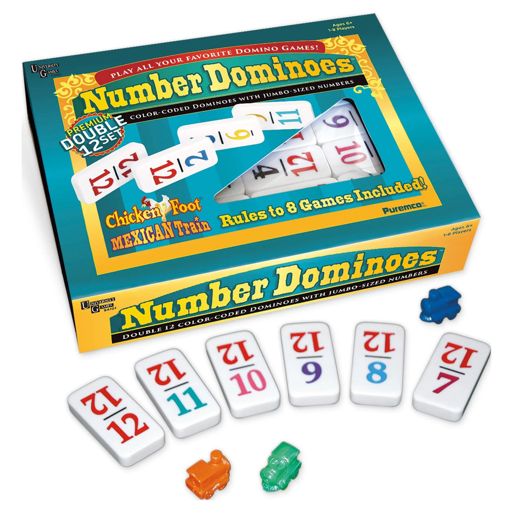 Double 12 Numbered Dominoes A601280