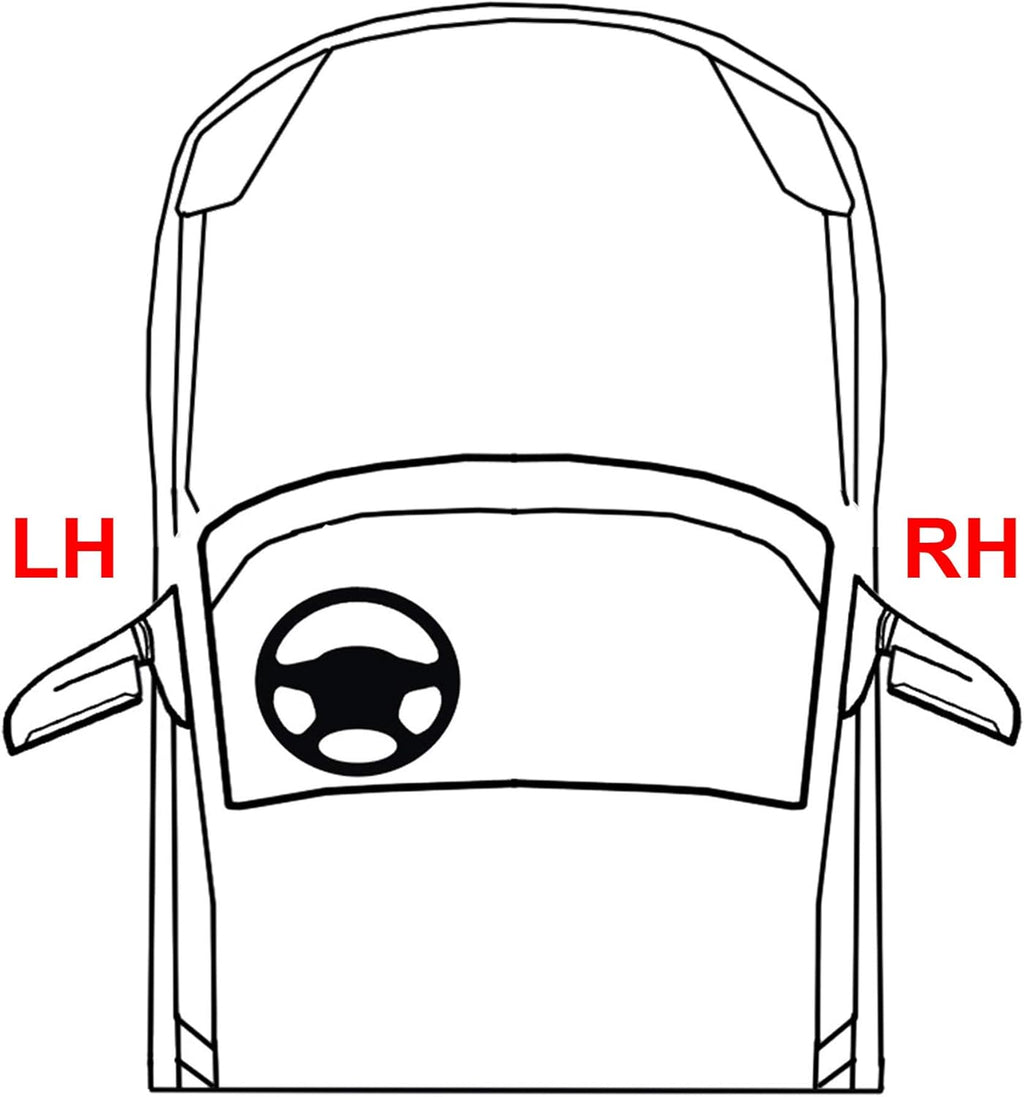 Headlight Assembly Compatible with 2004-2006 Nissan Sentra Halogen Black Driver Side Pack of 2 T24350