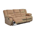 Mocha Brown Reclining Sofa I715986