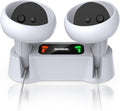 Charging Dock for Oculus Quest 2 Controllers with 2 Rechargeable Batteries and Type-C Charging Cable N477957