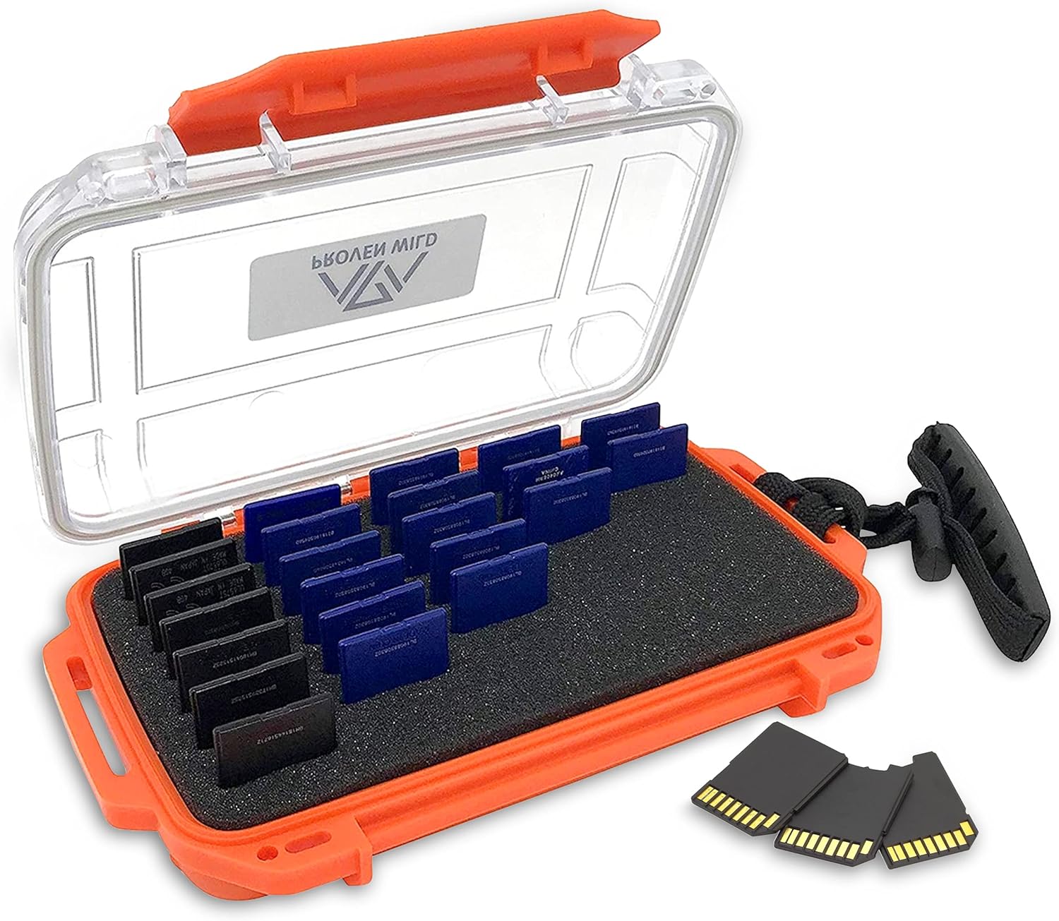 SD Card Holder Case for 35 SD Cards E6802