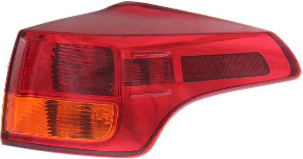 Outer Tail Light Assembly for Toyota RAV4 2013 2014 2015 Passenger Side Halogen F270993