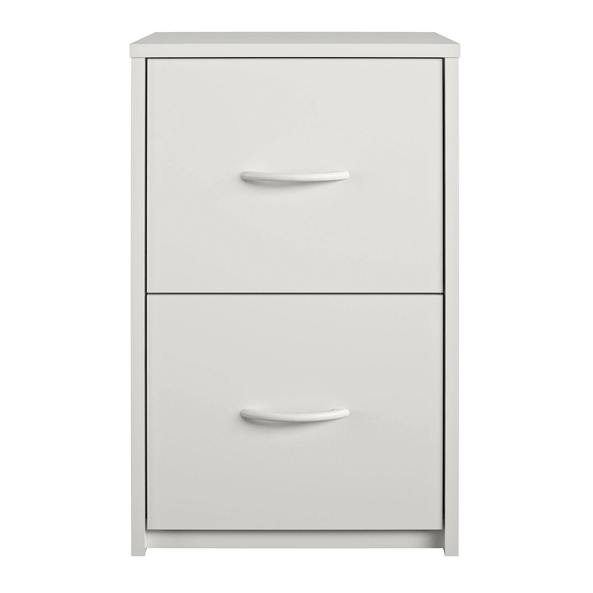 White 2 Drawer File Cabinet H29653