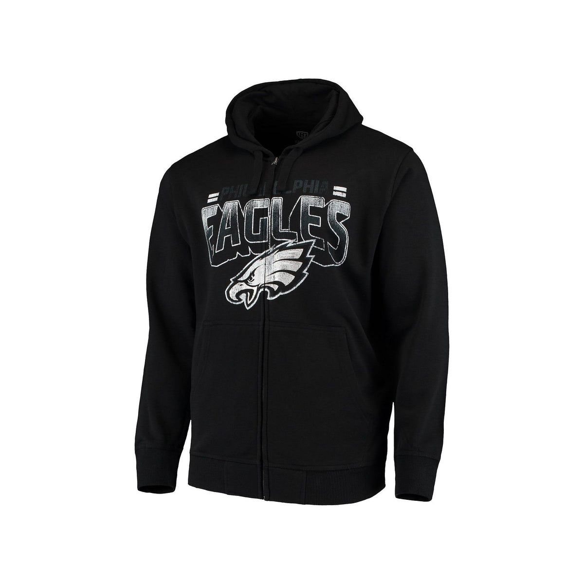Black Full-Zip Hoodie D614081