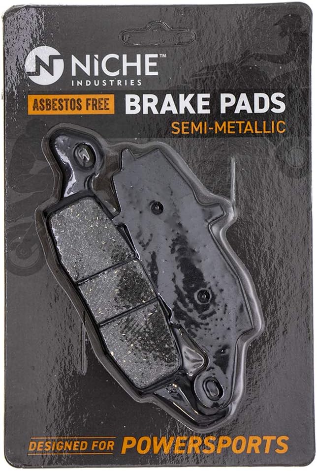 Semi-Metallic Brake Pad Set Pack of 2 Y712