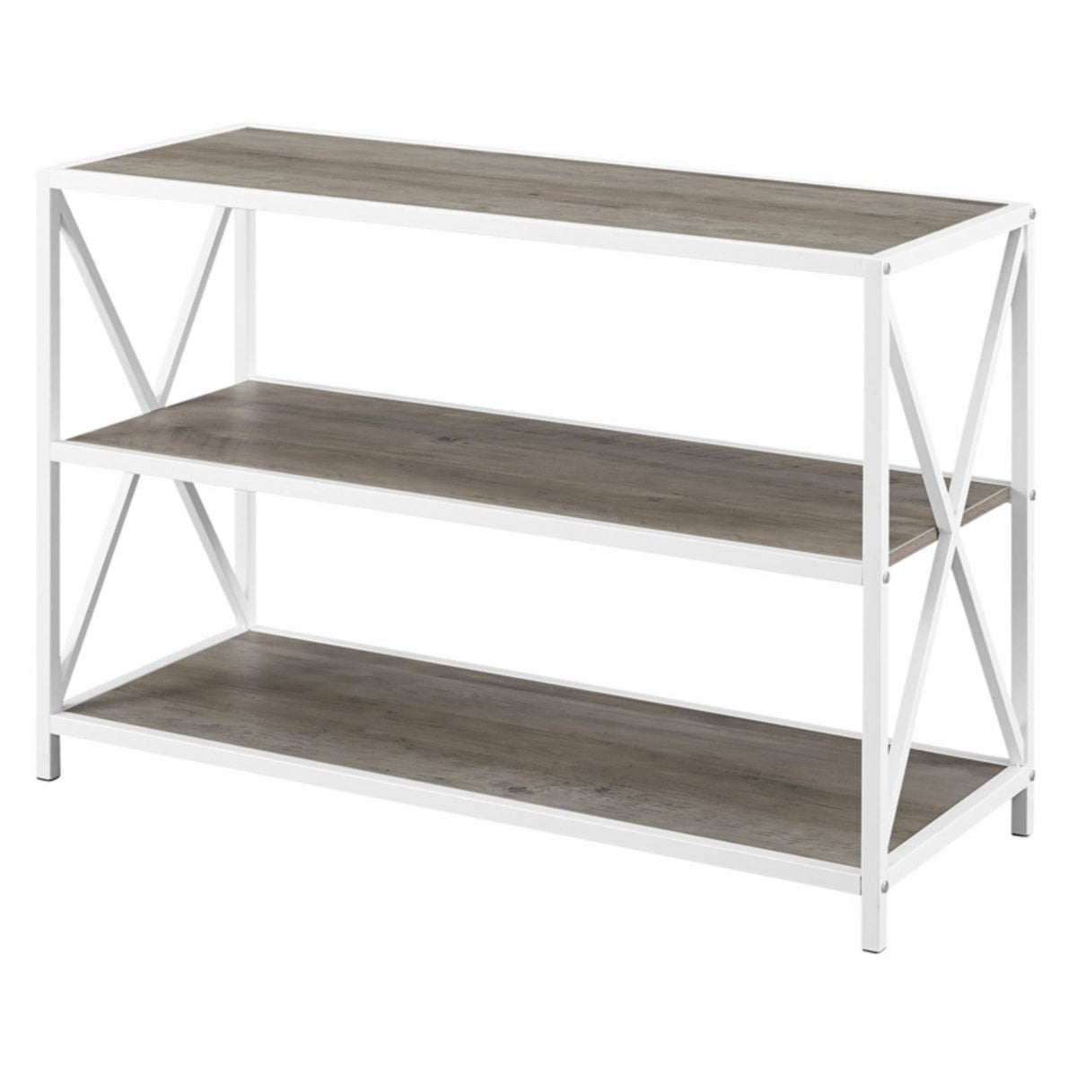 Industrial Wood Bookcase K72734