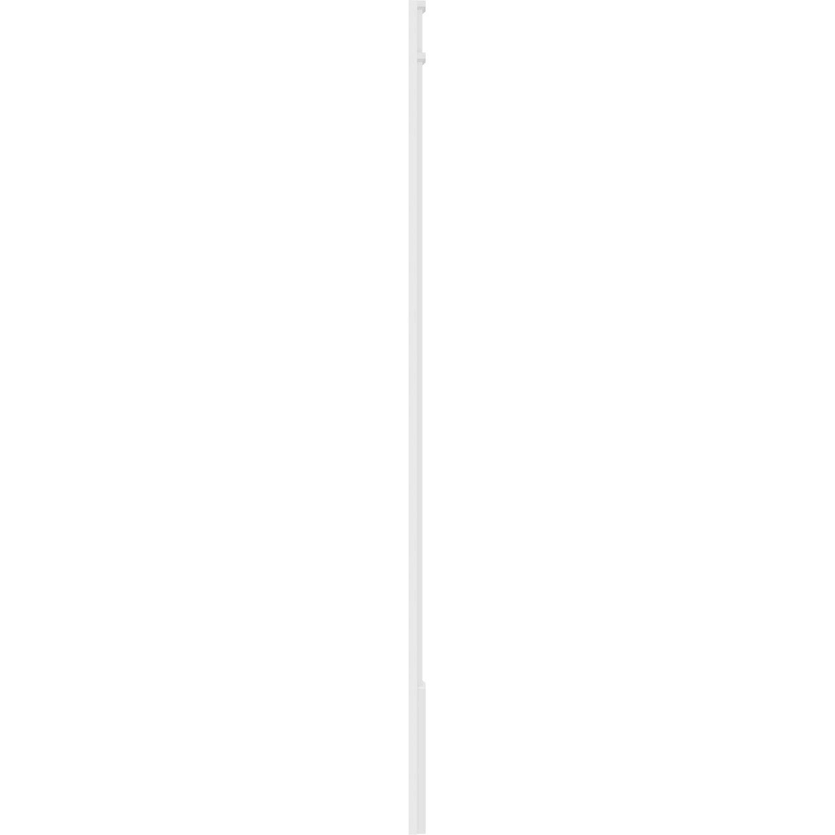 Plain PVC Pilaster with Decorative Capital & Base (Pair) Y6955