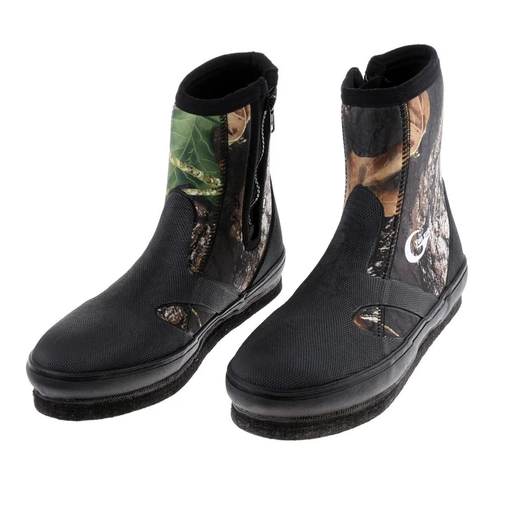 Anti-Skid Spikes Sole Fishing Boots Waders, 3 Sizes 10 U326