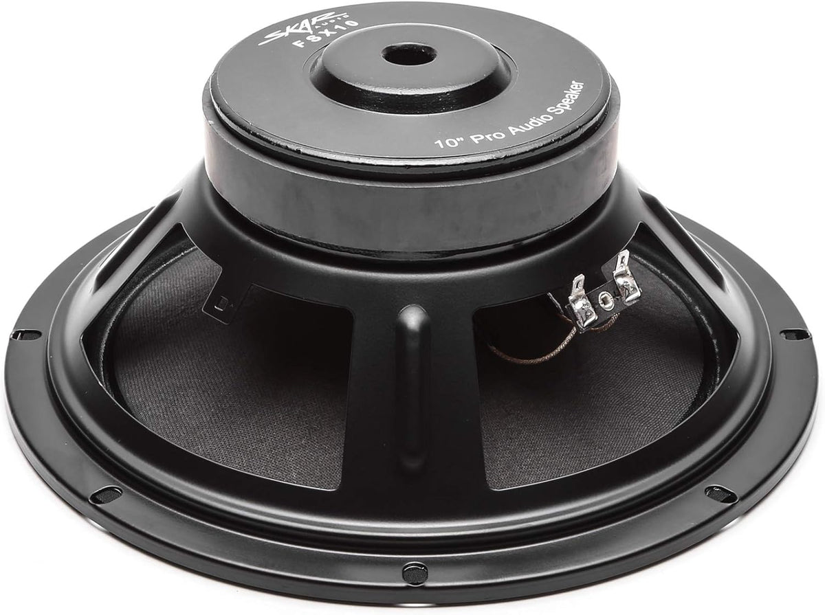 10" 300 Watt 8 Ohm Pro Audio Midrange Loudspeaker, Pack of 2 L52066