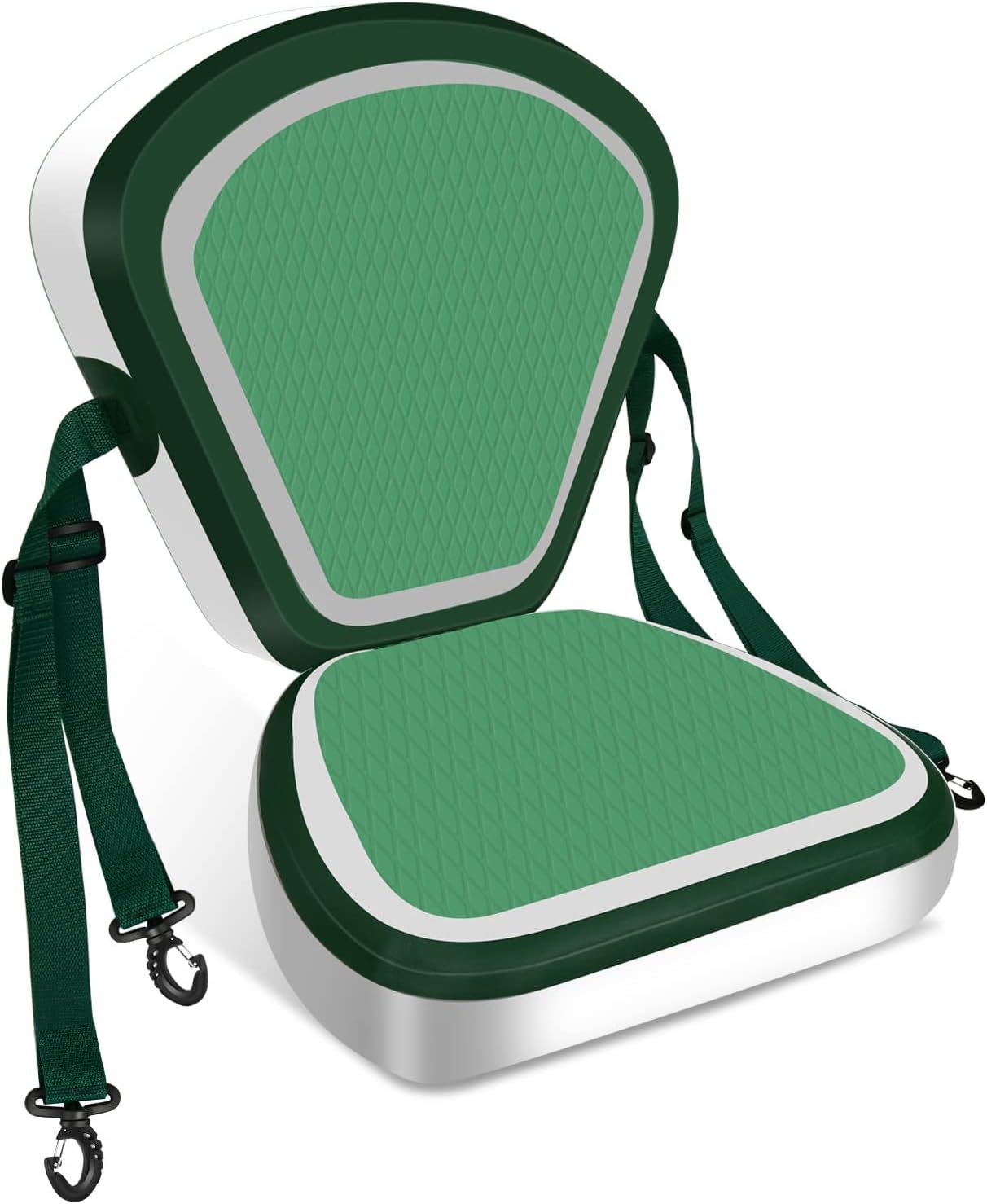 Inflatable Detachable Kayak Seat with Adjustable Straps, Pack of 2 O244297