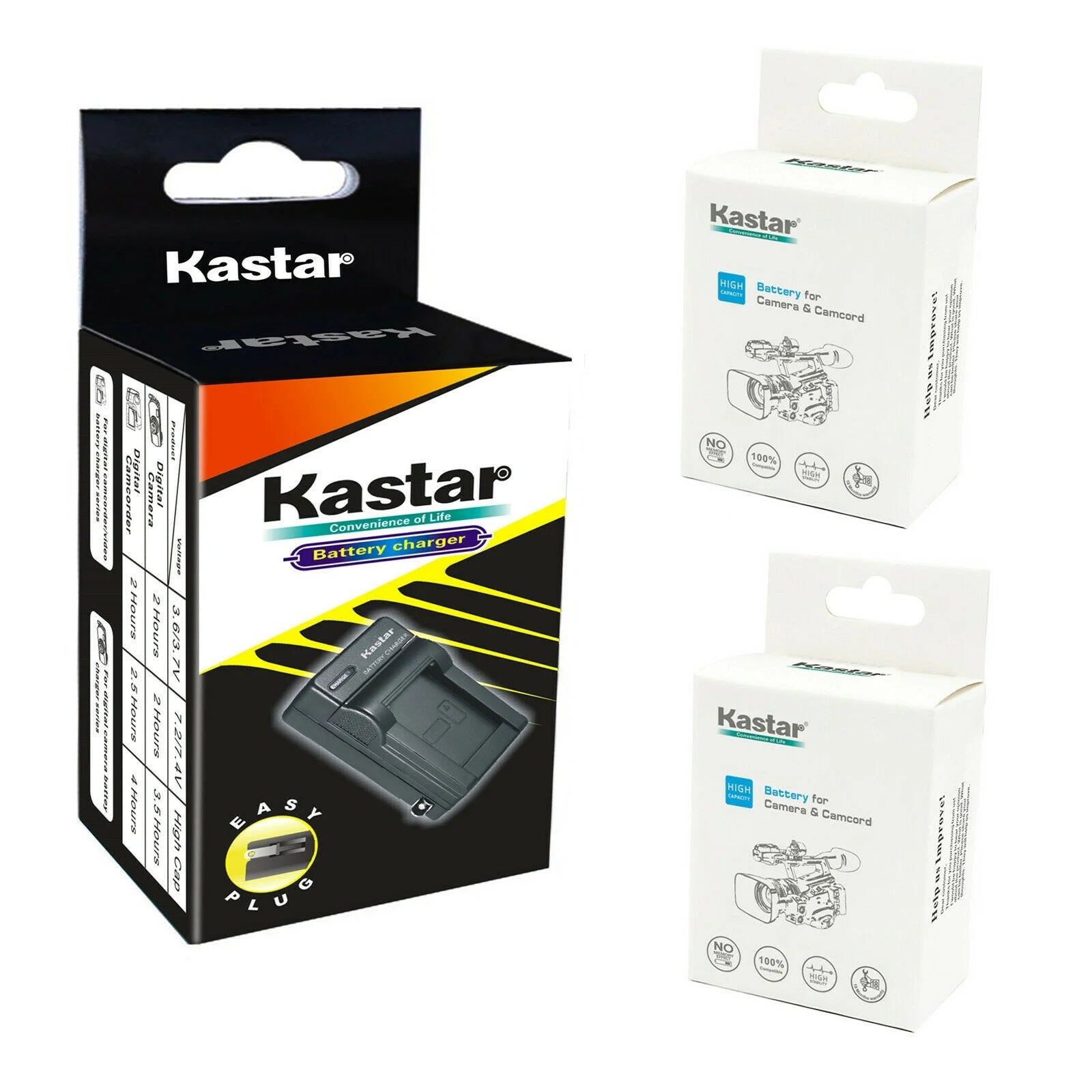 2-Pack Battery and AC Wall Charger J3276