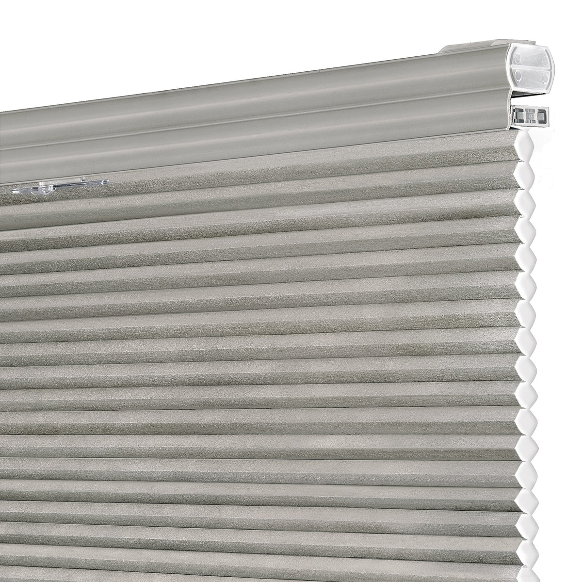 Top Down-Bottom Up Cordless Honeycomb Cellular Shade 35"L x 64"W Dove Grey B1629