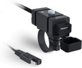 18W SAE to USB-C Motorcycle Phone Charger S456570