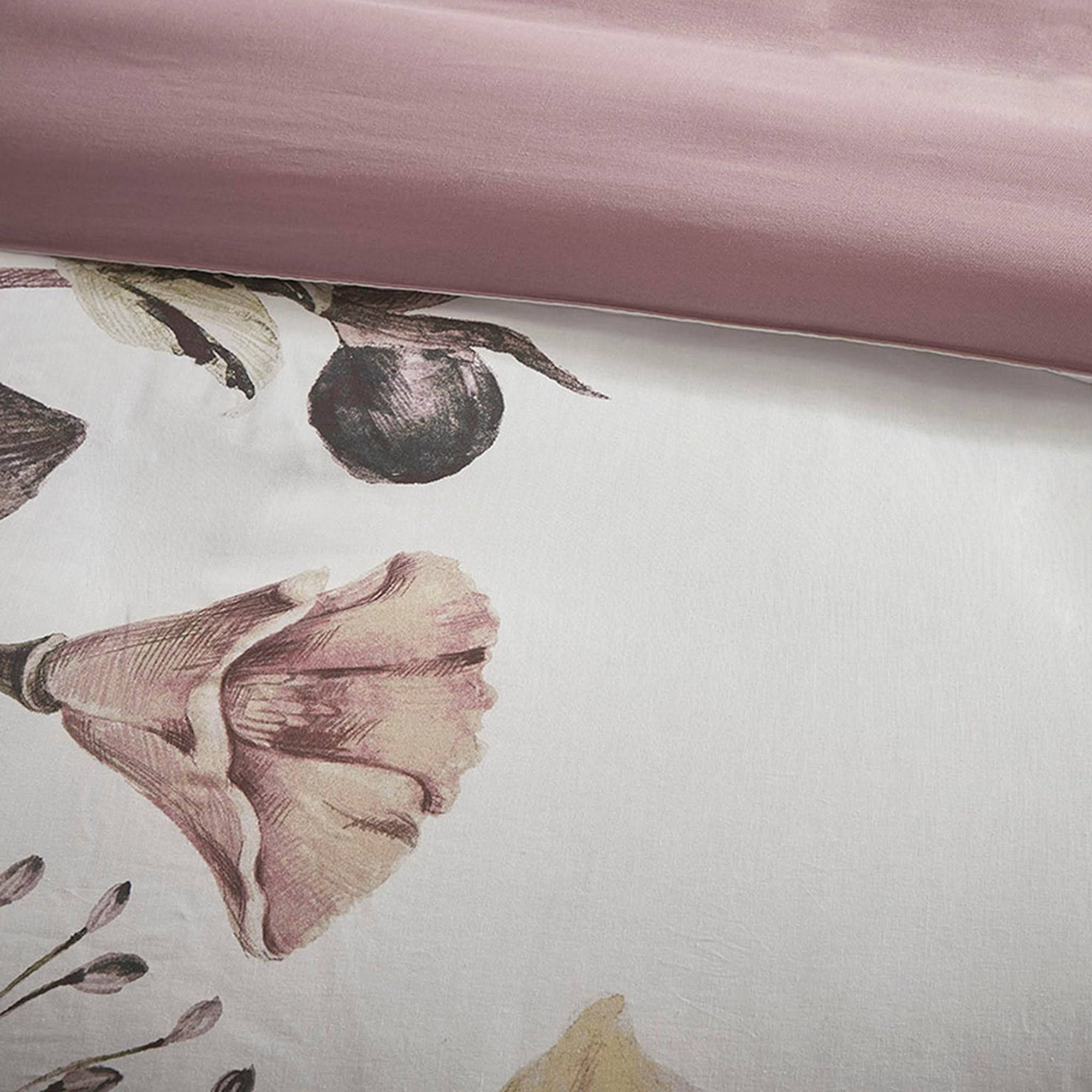 3 Piece Cotton Printed Duvet Cover Set King H849603