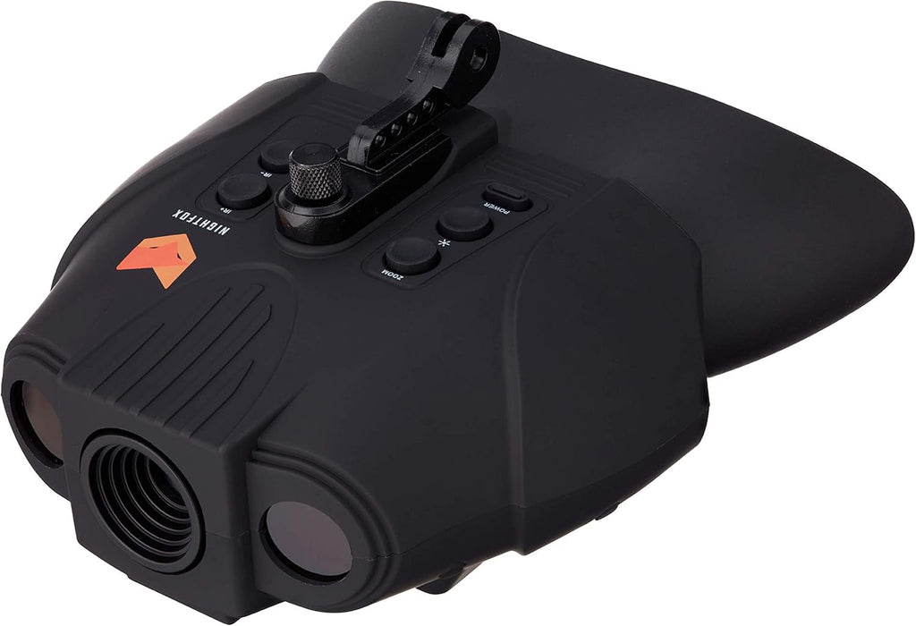 Night Vision Goggles Digital Infrared 1x Magnification 75yd Range Rechargeable Battery E15841