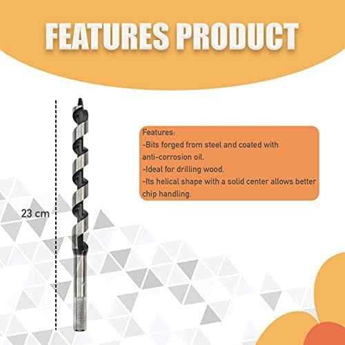 Steel and Plastic Carpenters Bit Brace Hand Crank Drill B828