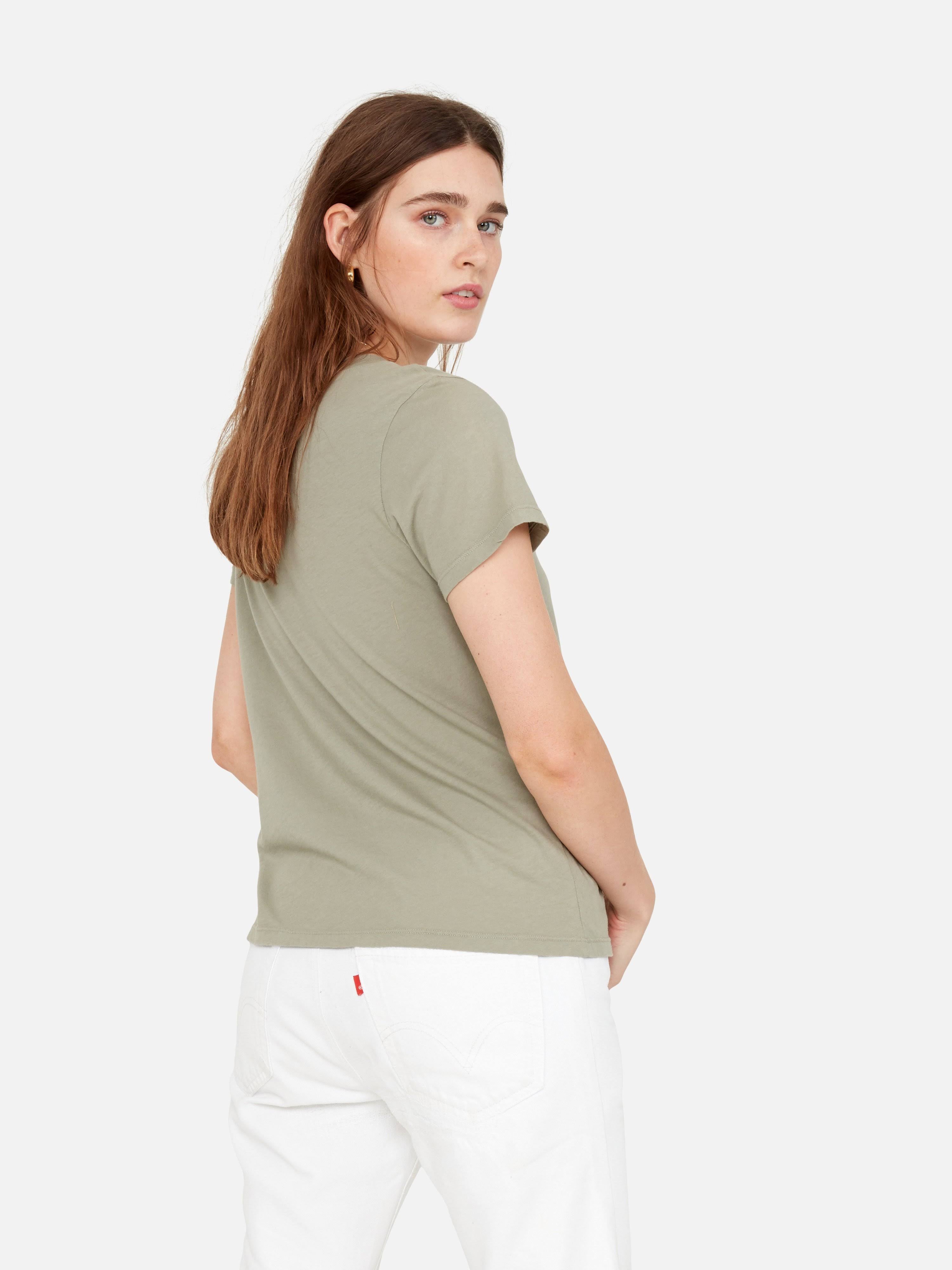 Organic Cotton Classic Tee Sage / Xs D361