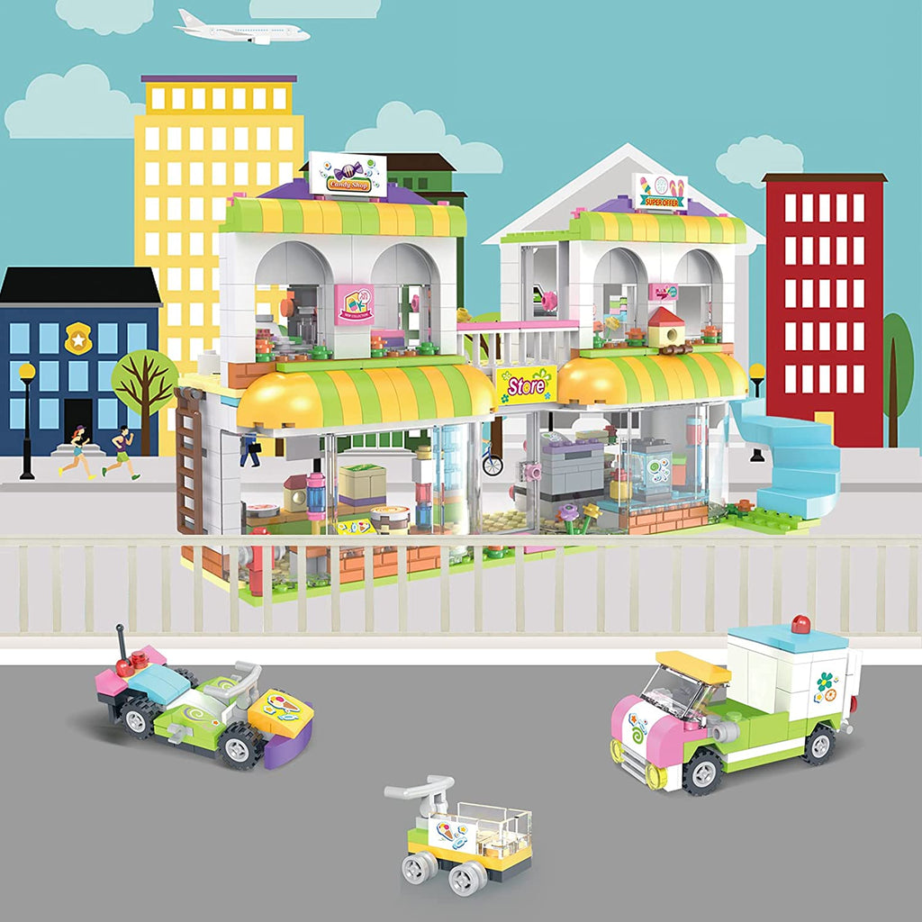 STEM Building Set Toy (648 Pieces) K78384